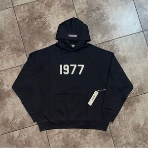 Fear of God Essentials 1977 Hoodie Iron SS22 Large